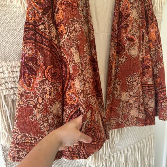 Zara Crepe Paisley Jacket - Picture 6 of 7